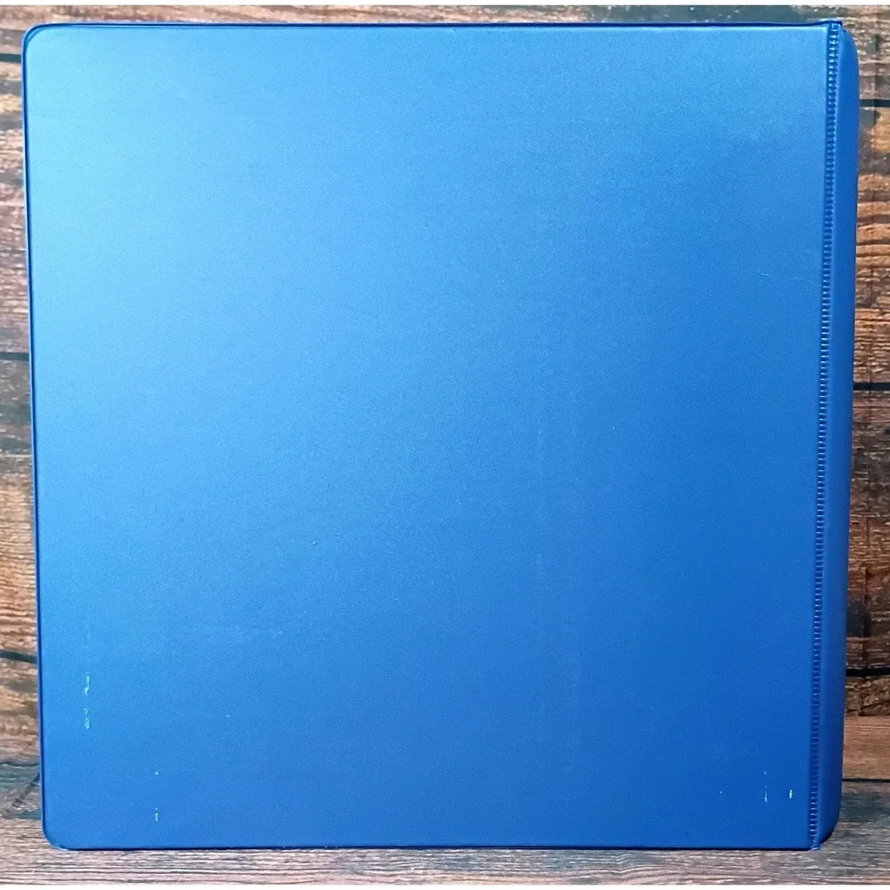 Avery Dennison Blue 3 Ring Binder 3 Inch Round Ring Office School M311-25L